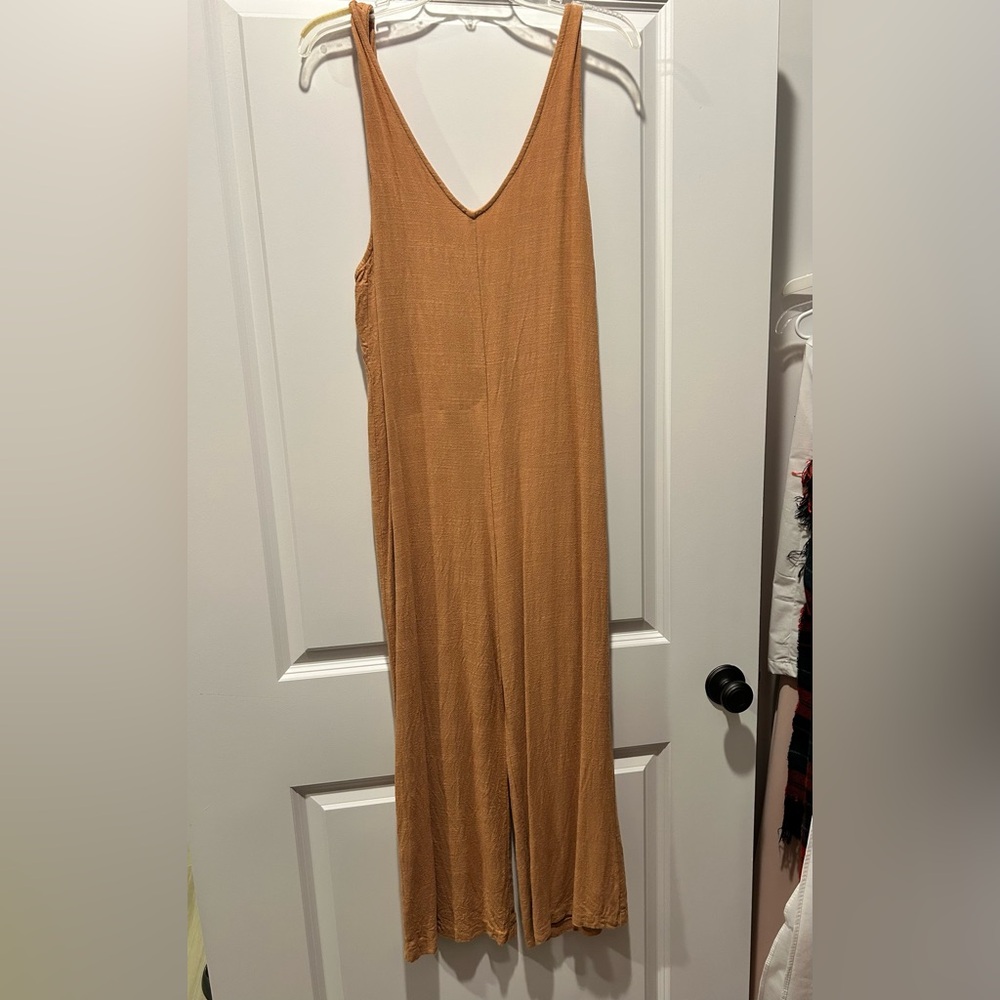 CJLA Jumpsuit - taupe color